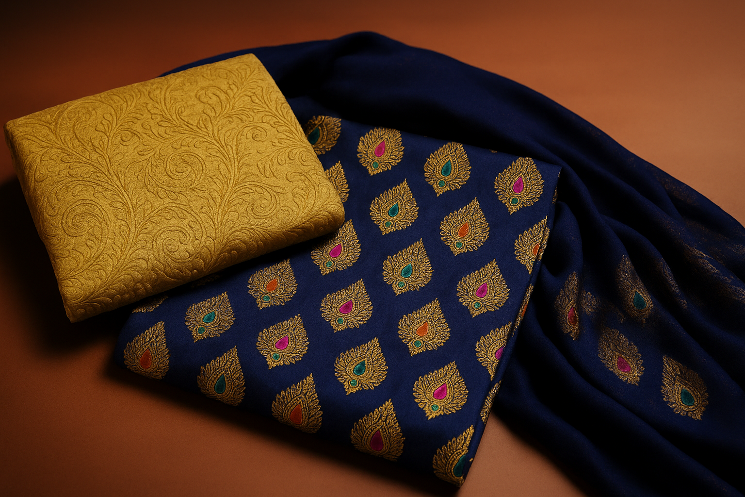 2 Piece Banarasi Fabics