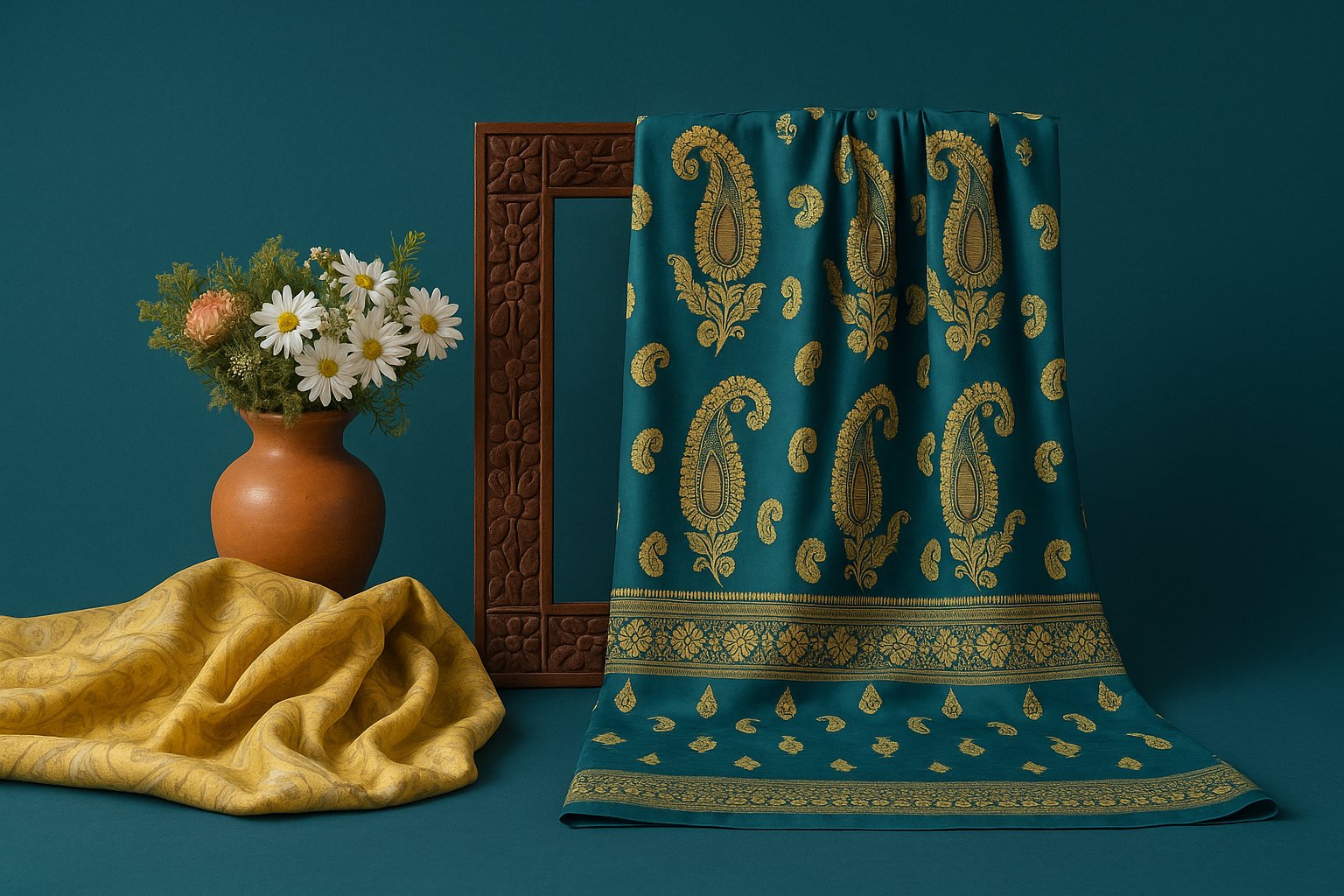 3 Piece Banarasi Fabrics